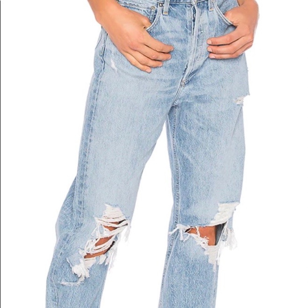 Agolde 90’s mid rise loose fit jeans